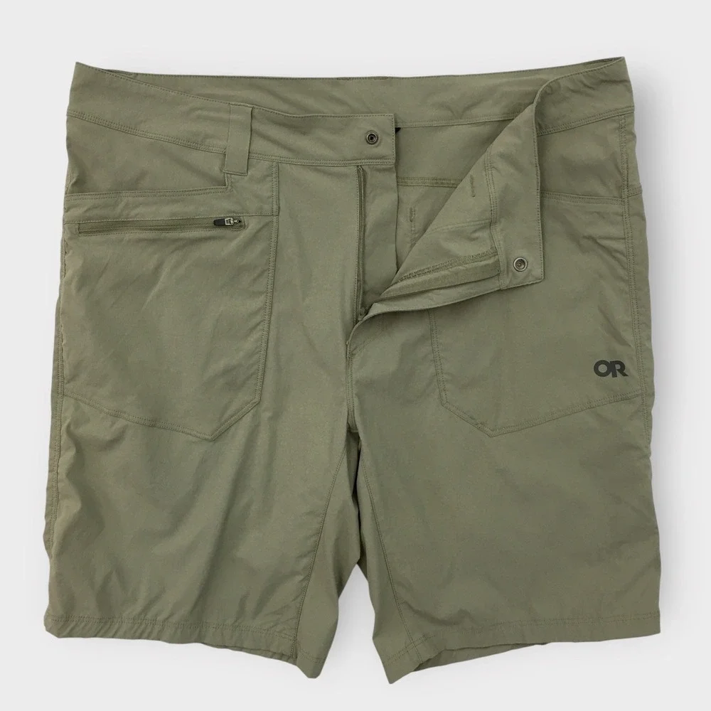 Outdoor Research Equinox Shorts‎ Hiking Travel Lightweight Olive Size 36